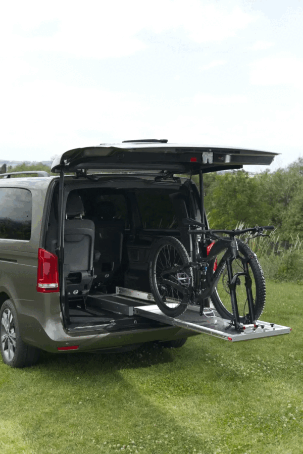 Vestavba pro Mercedes-Benz V-class, Vito, Marco Polo, EQV - pro převoz kol v interiéru vozu
